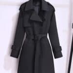 Old money black coat