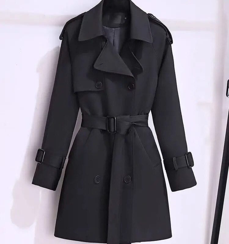 Old money black coat