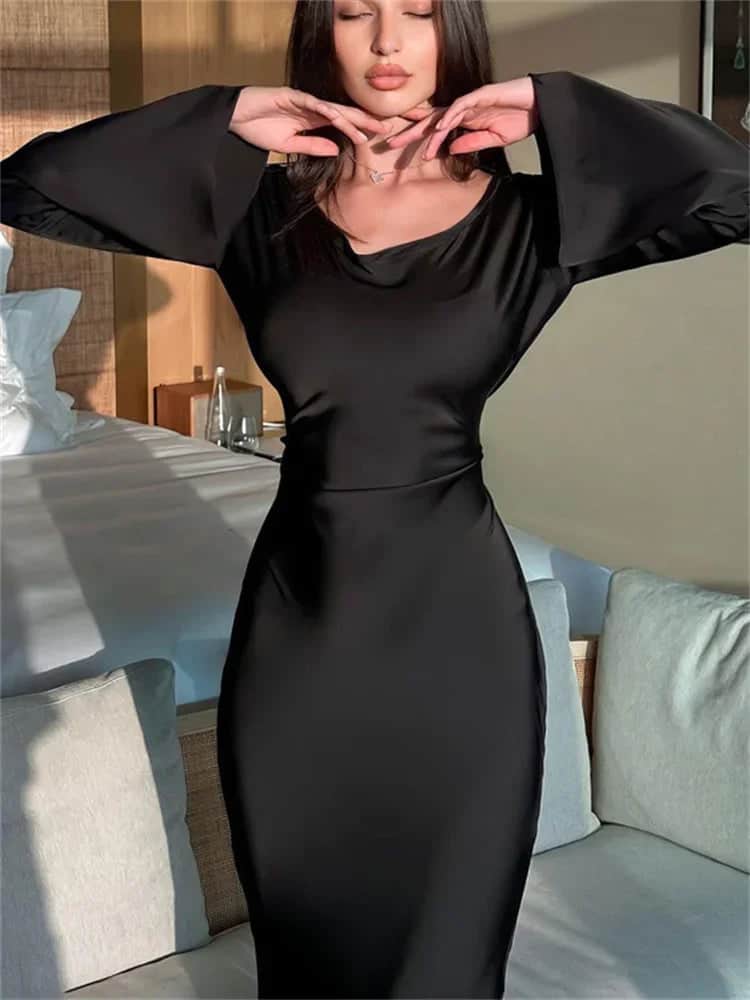 Old money cocktail dress