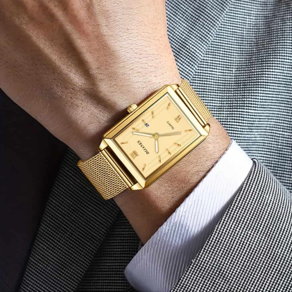 Old money gold watch
