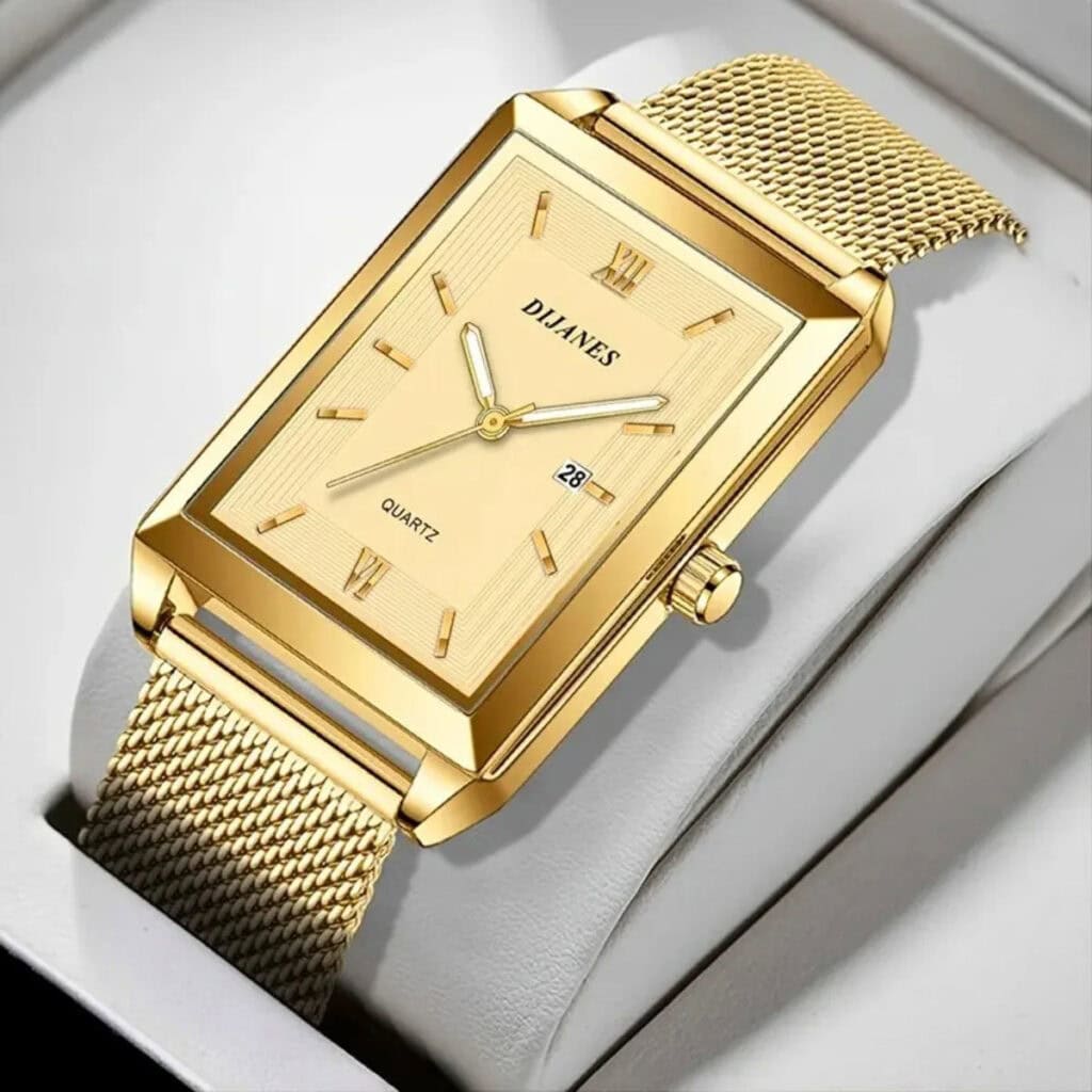 Old money gold watch