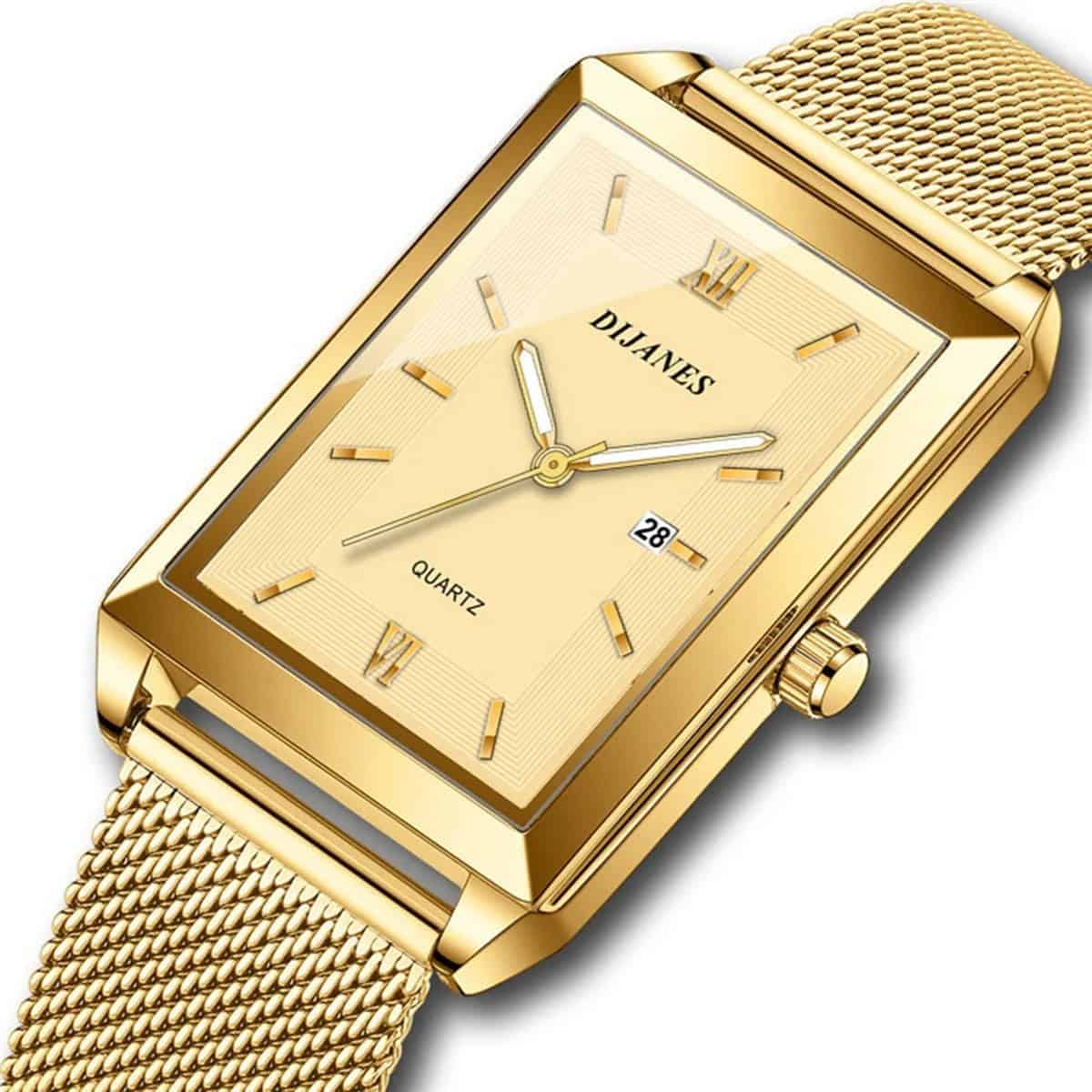 Old money gold watch