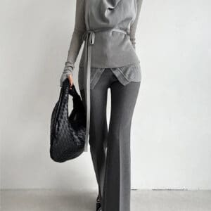 Old money grey pants