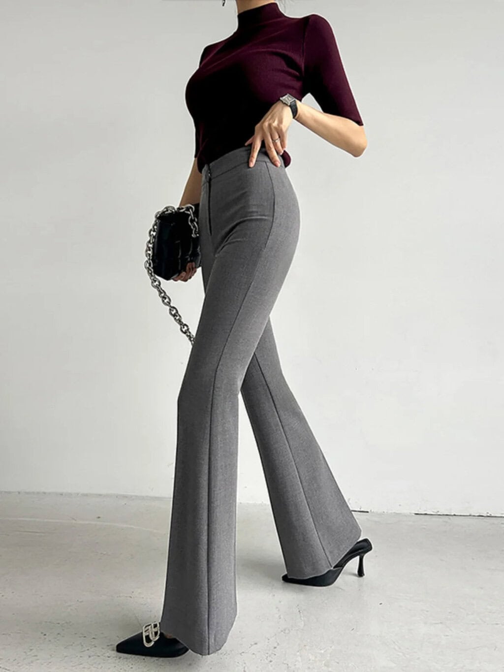Old money grey pants