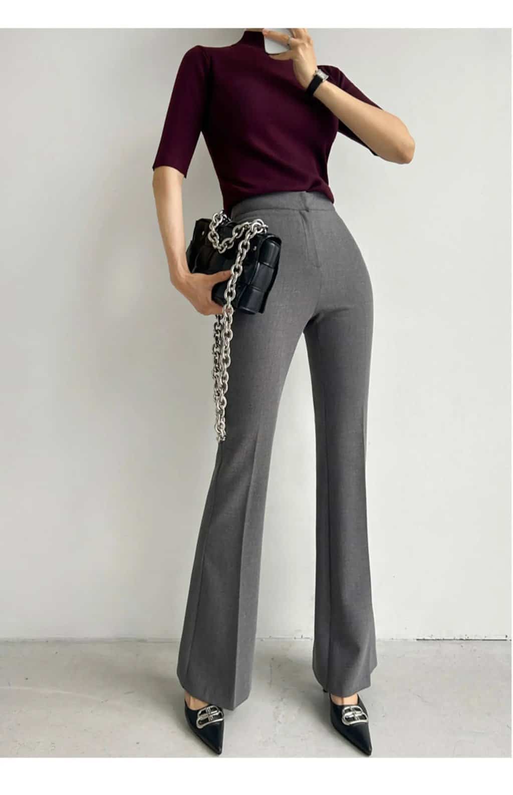 Old money grey pants