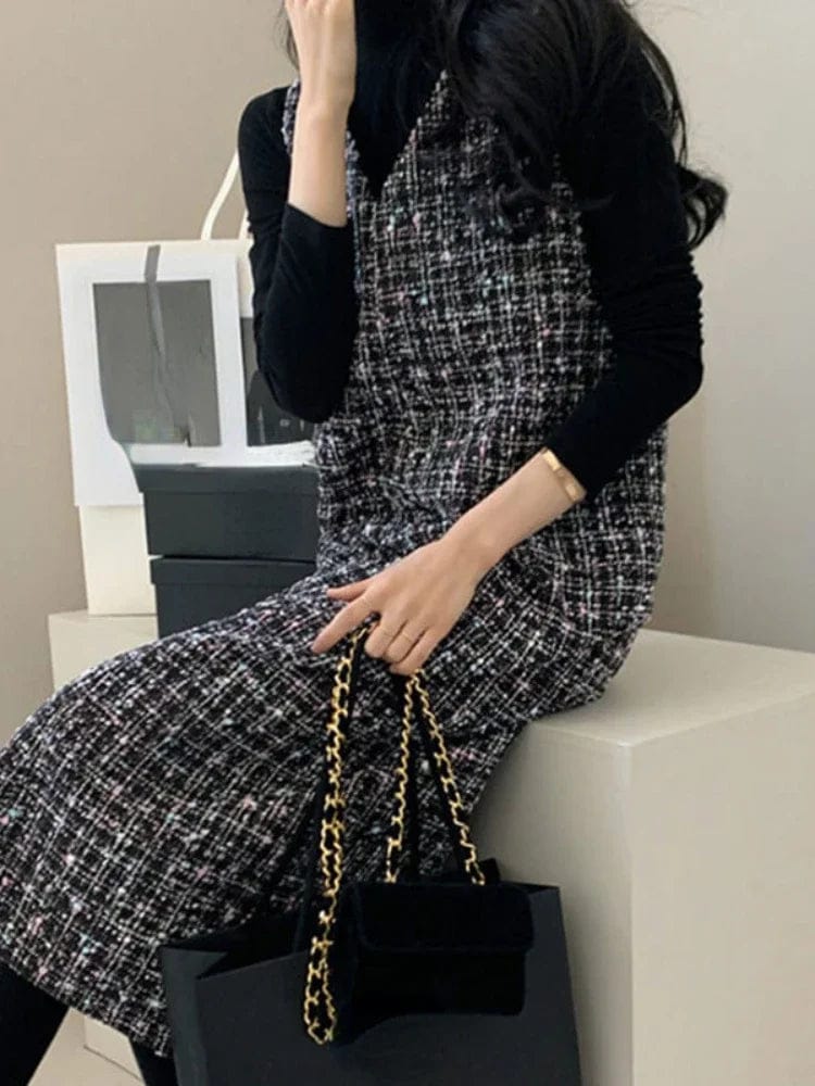 Old money maxi dress