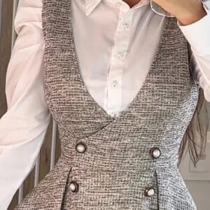 Old money mini dress