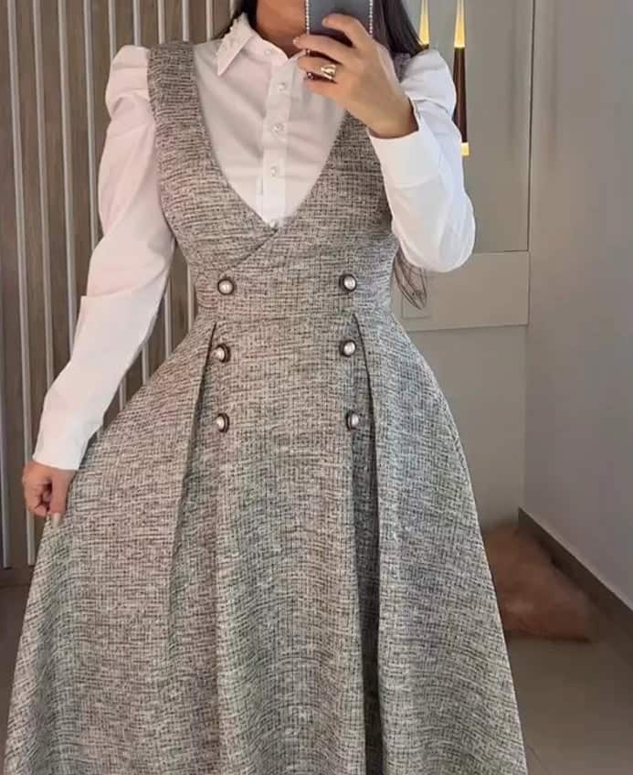 Old money mini dress