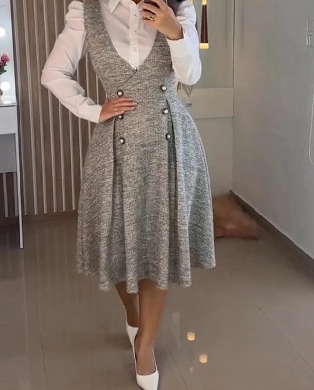 Old money mini dress