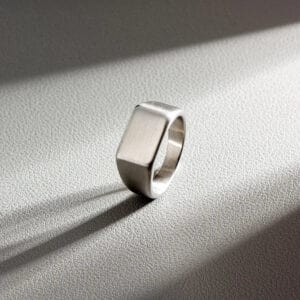Old money signet ring