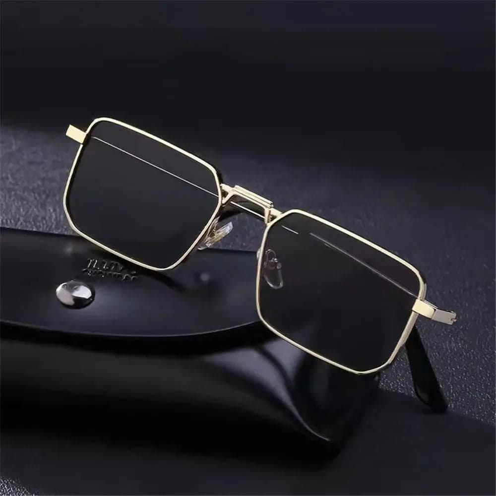 Old money sunglasses man