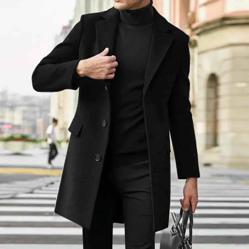 Old money winter coat